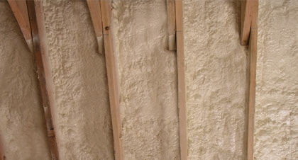 closed-cell spray foam for Warren applications