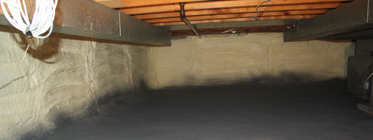 Warren spray foam insulation for crawl spaces